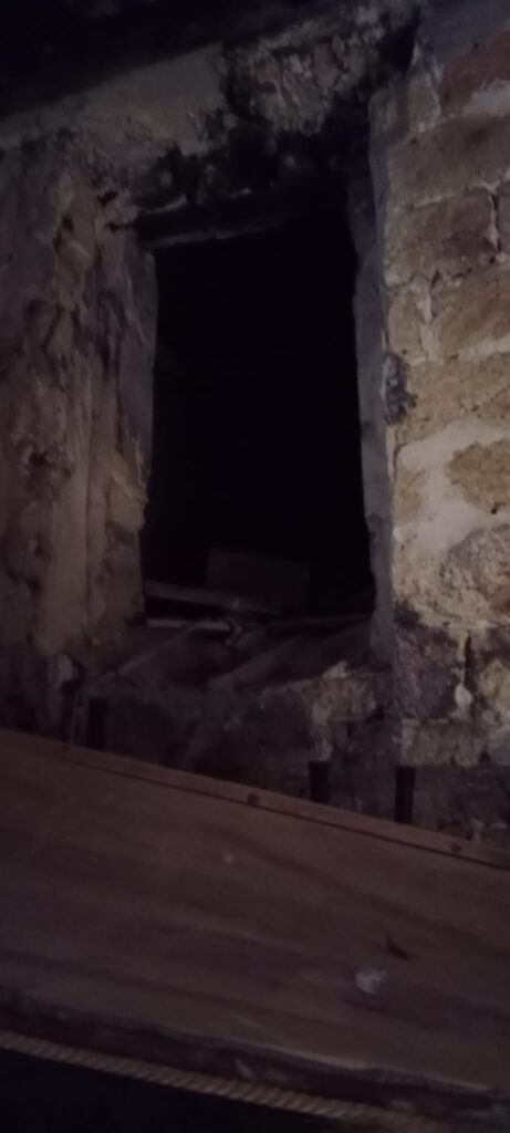 tunnel cappella templare
